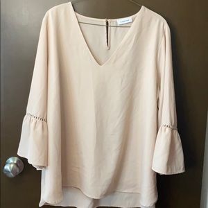 Calvin Klein v-neck blouse